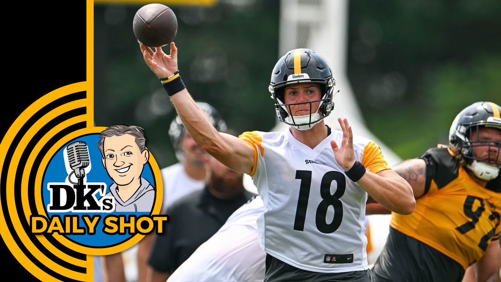 DK's Daily Shot of Steelers: Ease up on Will Howard, eh? taken in Downtown (Podcasts)